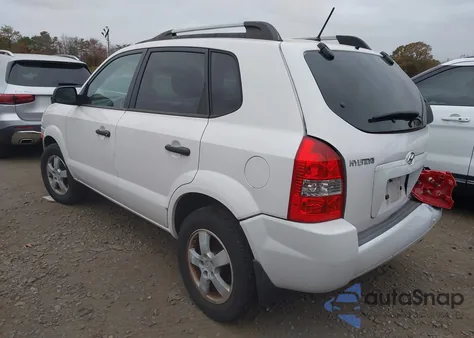 2008 Hyundai Tucson Gls from USA, damaged, VIN KM8JM12B78U893796